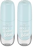 essence gel nail colour, Nagellack, Nr. 39, Blau, langanhaltend,...