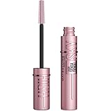 Maybelline New York Schwarze Wimperntusche für extrem lange Wimpern, Lash...