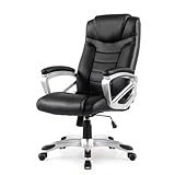 Superkancl Chefsessel BOSS, ergonomischer Bürostuhl bis 140 kg, Drehstuhl...