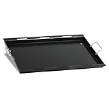 BBQ-Toro Stahl Keramik Grillplatte 67 x 47,5 cm | Keramikbeschichtete...