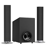 HoYLluDLL 120-W-Soundbar mit Subwoofer für Smart-TV Bluetooth 5.0...