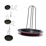 MOTHNUR Tragbarer Vertikaler Hähnchenbräter Grillrost Lebensmittelechtem...