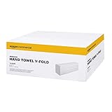 AmazonCommercial Singlefold (V-Falz / ZZ-Falz) Papierhandtücher, 2-lagig...
