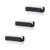 Parsa Beauty Handwaschbürste (3 Stück in Schwarz) – Doppelseitige...