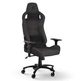 Corsair T3 Rush Gaming-Stuhl mit Stoffbezug (2023) – Vom Rennsport...