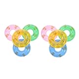 KOMBIUDA 8 Stück Mini-schwimmring Nautische Rettungsring-Dekoration Kleine...