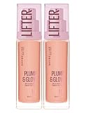 Maybelline New York Lifter Plump & Glow Foundation, feuchtigkeitsspendend,...