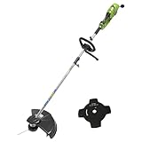 Greenworks Elektro-Rasentrimmer 230V 1200W 40cm Schnittbreite 2mm...