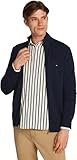 Tommy Hilfiger Herren Pullover mit Reißverschluss Essential Cotton Zip...