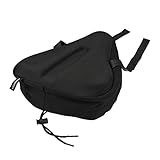 Relaxdays Fahrradsattel Überzug, gepolstert, weich, Gel Sattelbezug...