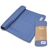 Lionelo Bamboo Swaddle Musselin Babywickel, Babydecke Aus 100% Natürlicher...