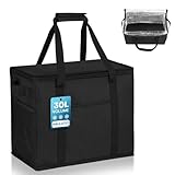 Beautyshow Kühltasche mit verstärktem Boden, 30L Große Picknicktasche,...
