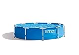 Intex Metal Frame Pool - Aufstellpool - Blau - Ø 305 x 76 cm