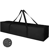 Tceapoo Tragbare Zeltstangentasche 100/120/150cm, wasserdichte Zeltstangen...