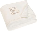 Playshoes Unisex Baby Fleece-Decke Bär 301700, 2 - Natur, 75 x 100 cm/29.5...