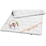 sleepling Ultra leichte Kinderdecke Sommerdecke 100x135 cm, Sommer...