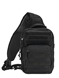 Brandit US Cooper Sling Pack Medium, Farbe: black, Größe: OS
