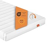 sleepling Matratze 90 x 190 x 11 cm, Rollmatratze Duo Wendematratze,...