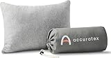 ACCURATEX Camping Kissen Memory Foam-100% Baumwolle Atmungsaktiver Bezug,...