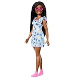 Barbie Fashionistas Puppe Nr. 229 mit Down-Syndrom in Herzchenkleid,...