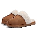 Comwarm Damen Hausschuhe Warme Memory Foam Slide Slipper für Frauen Schuhe...