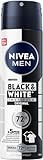 NIVEA MEN Black & White Invisible Deo Spray, Anti-Transpirant mit...