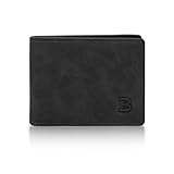Energather Herren Geldbörse, PU-Leder Herren-Geldbörsen Mens Wallets mit...