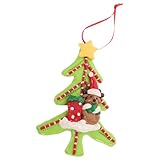 Luxshiny Weihnachtsbaum Anhänger Ornamente Kreative Rentier Dekorationen...