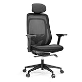 hjh OFFICE Profi Bürostuhl Vivadapt – Ergonomischer Drehstuhl mit...