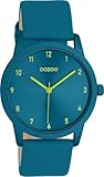 Oozoo Timepieces Damen Uhr in Blau - Armbanduhr Damen mit Lederarmband |...