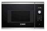 Bosch BFL524MS0 Serie 6 Einbau-Mikrowelle, 38 x 60 cm, 800 W, Drehteller...