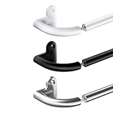 ONPIRA® Gardinenstange Weiß ausziehbar für Verdunkelungsvorhänge in 3...