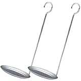 Beatifufu 2 Stück Teiliges Frittierlöffel mit Metallgriff...