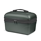 KINSTON 2er Set Große Kosmetiktasche - Hartschalenkoffer Kosmetiktasche...