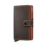 Secrid Geldbörse Miniwallet Matte in Schwarz, Unisex, Leder,...