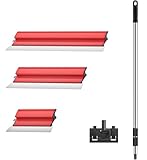 Hanured® Flächenspachtel set,Edelstahl Trockenbau Glättung Spachtel mit...