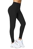 Enjoyoga Sport Leggings Damen [mit Innentasche] - Blickdicht Gym Sporthose...
