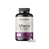 OnEnergy Maca Komplex 1200 mg - Extrakt 20:1-90 Kapseln - Enthält...
