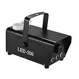 Partylichter, Drahtlose Fernbedienung 400W Disco Mini Rauchschleifmaschine...