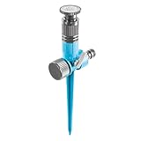 CELLFAST Sektorenregner Gartensprinkler Rasensprenger Für Rasen Blumen...