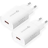 USB Ladegerät, 18W Quick Charge 3.0 Schnellladegerät, USB Stecker für...