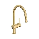 Grohe 31378GN3 Minta Küchenarmatur, Doppelstrahl, 1,75 GPM, gebürsteter...