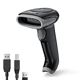 Eyoyo Bluetooth Barcode Scanner Kabellos, Handheld 1D 2D QR Code Scanner, 3...