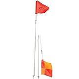 Mitre Faltbare Fußball-Eckflaggen – Set aus 4 Stück, Weiß,...