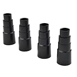 Universal Staubsaugerschlauch Adapter Set, 4er Pack für 26-35mm...