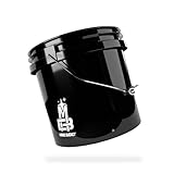 Magic Bucket | Wascheimer für Auto Handwäsche Schwarz | 3,5 US GALLONEN...