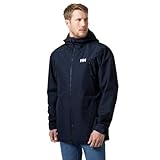 Helly Hansen Herren Active Ocean Bound Parka, Navy, S EU