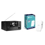 TechniSat DIGITRADIO 570 CD IR – Stereo DAB+ Internetradio & TP-Link...