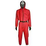 Topassion 𝙎𝙦𝙪ἰ𝙙 𝑮𝙖𝙢𝐞 Kostüm Staffel 3, Unisex...