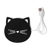 Legami - USB-Tassenwärmer, warm it up, 10 x 10 cm, Cat-Thema, Vinyl, ideal...